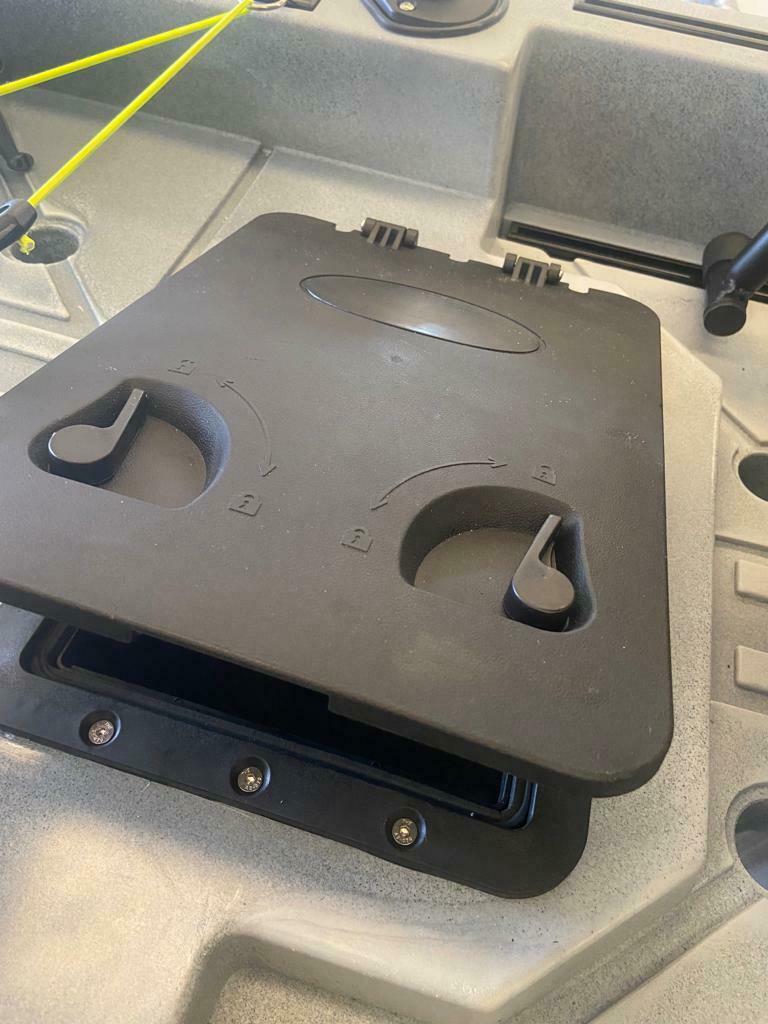 Gavone rettangolare per Triken 330 inclusa vaschetta in plastica