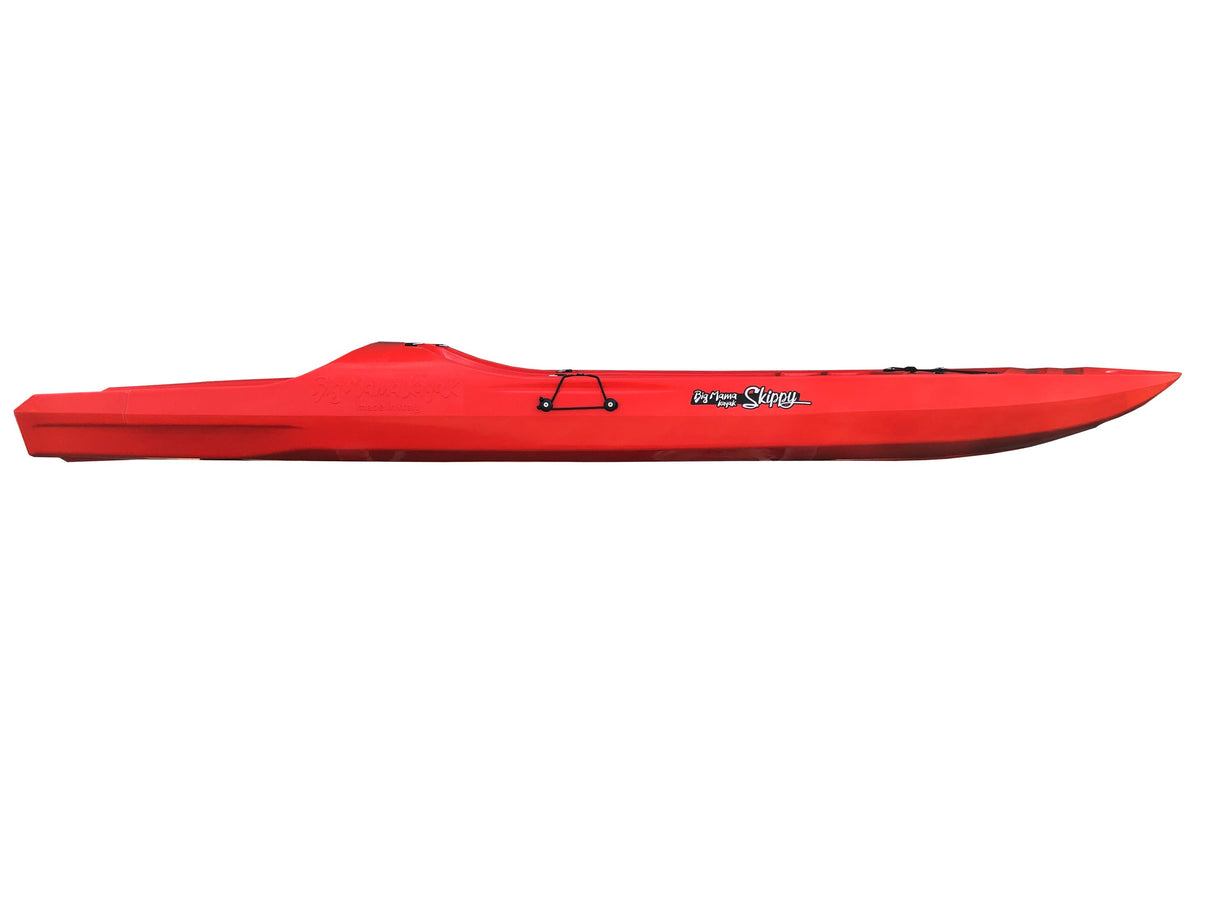 Canoa monoposto skippy 2.0 expedition big mama kayak canoa 305 cm 1 posto adulto + 1 posto bambino + 1 seggiolino (pack 2)