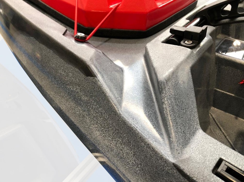 Big mama kayak a pedali triken 330 - canoa monoposto fishing con 4 portacanne, 2 gavoni, timone, sistema di pedali, sedile rialzato, 11 barre di scorrimento ver. coperchio verde