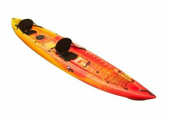 Rainbow Orca Expedition Fishing Canoa Sit On Top 2/3 Posti 420 Cm