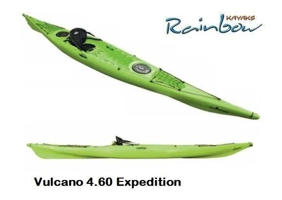 Rainbow Vulcano 4.60 Expedition - Canoa Sit On Top 460 Cm + 2 Gavoni + Sedile