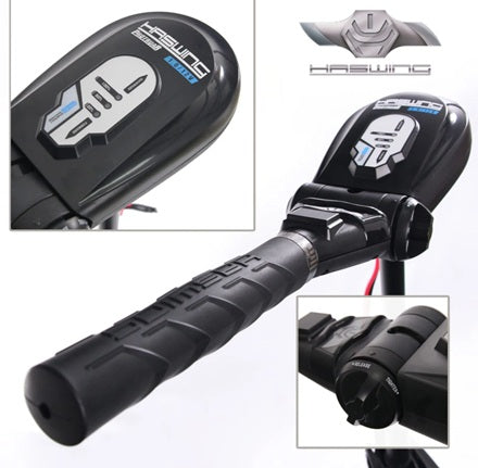 Haswing Italia Motore kayak da poppa modello Protruar 1.0 - 65LB cod. HSW50744_90 - gambo 90 cm variatore velocità/avanti indietro per MARE e LAGO