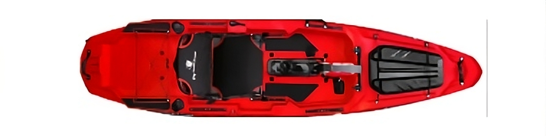 BIG MAMA KAYAK A PEDALI TRIKEN 330 con Pulpito Inox + Piastra sgancio rapido + motore HASWING Cayman 55lb funzione ancora e GPS per MARE e LAGO