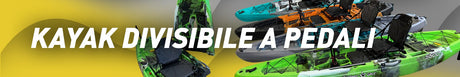 KAYAK DIVISIBILE A PEDALI