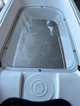 Big Mama Kayak Glass, Kayak Trasparente con oblò per guardare il fondale, incluso 2 pagaie,2 sedili, ruote, gavone Full pack