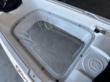 Big Mama Kayak Glass, Kayak Trasparente con oblò per guardare il fondale, incluso 2 pagaie,2 sedili, ruote, gavone Full pack