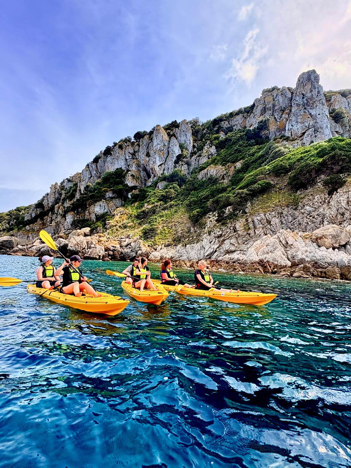kayak divisibile Split 1 Fishing Big Mama Kayak, canoa modulare, si monta in 30 secondi, con 2 portacanne (arancio)