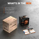 Batteria 100 Ah Extra Mini per motore elettrico kayak  - LiTime 12V 100Ah Batteria al litio Bluetooth LiFePO4 LI TIME