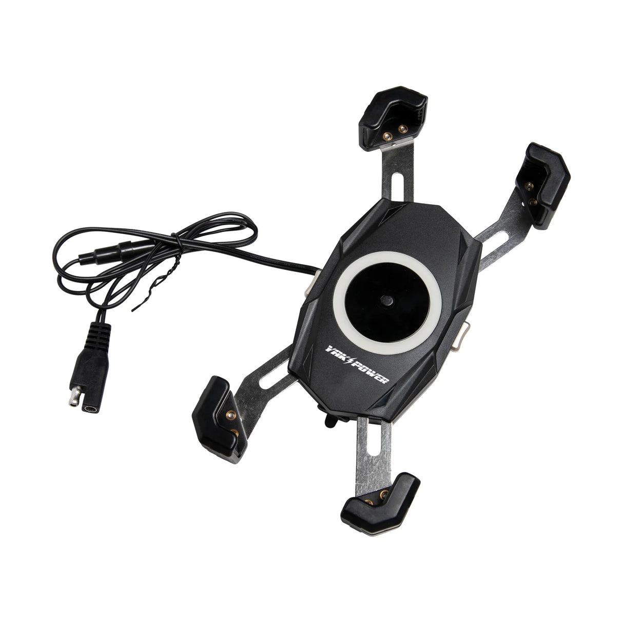 YAK POWER YP-MPWC – Supporto Smartphone con Ricarica Wireless Fast Charge 15W