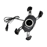 YAK POWER YP-MPWC – Supporto Smartphone con Ricarica Wireless Fast Charge 15W