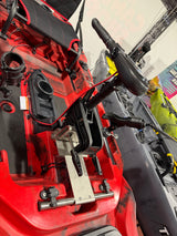 Kayak divisibile da pesca con motore Big Mama Triken 330 S divisibile + supporto motore centrale + motore Haswing Genius + (no pedaliera)