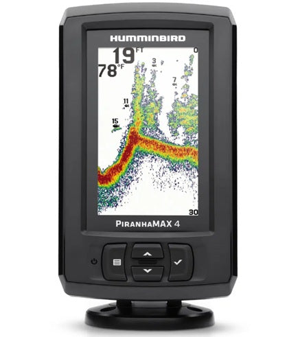 Ecoscandaglio Humminbird  PIRANHA MAX 4 include trasduttore da poppa Dual Beam COD.JH-PM4.