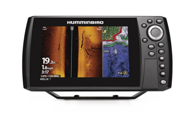 Ecoscandaglio Humminbird HELIX 7 HELIX 7 CHIRP MSI GPS G4N include trasduttore  DS, MDI & MSI Jh-h7-650 interfaccia Terrova kayak