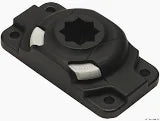Kit Portacanne Orientabile Railblaza Rod Holder Cod 02-4020-11 + Starport Rettangolare HD Cod 03-4046-11