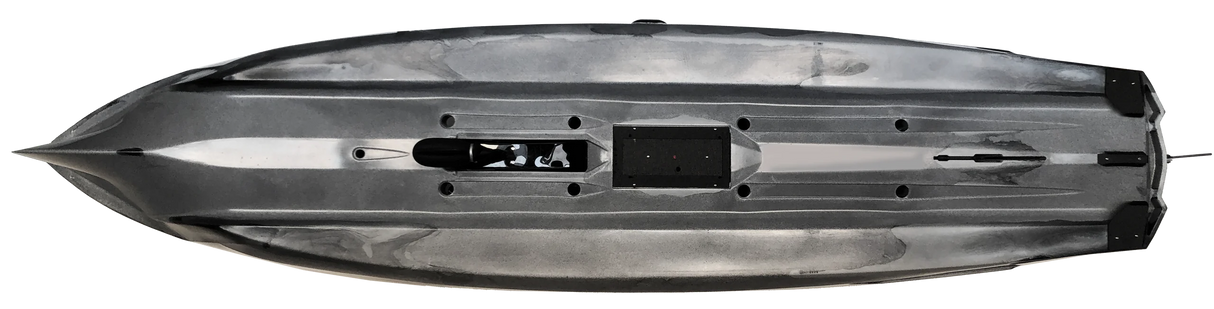 BIG MAMA KAYAK A PEDALI TRIKEN 380 Revolution + motore elettrico HASWING GENIUS 55 LG + SUPPORTO CENTRALE + PEDALIERA