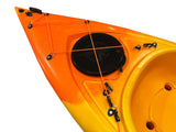 Kayak monoposto Privat 2.0 Limited edition Big Mama Kayak canoa 295 cm + 2 gavoni + 1 pagaia + 1 seggiolino (FULL PACK) -NEMO ORANGE