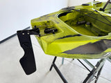 Kayak Fishing con motore di prua GPS Haswing 55lb + Pedali divisibile Big Mama Triken 330 S live, con ruote e vasca del vivo