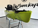 Kayak Fishing con motore di prua GPS Haswing 55lb + Pedali divisibile Big Mama Triken 330 S live, con ruote e vasca del vivo