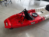Split 2 Italia kayak componibile Big Mama Kayak, canoa biposto modulare, inclusi 2 pagaie + 2 sedili + 2 ruote