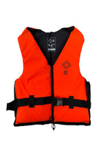 Gilet Salvagente mod. Aver colore arancio, portata 50-70 kg