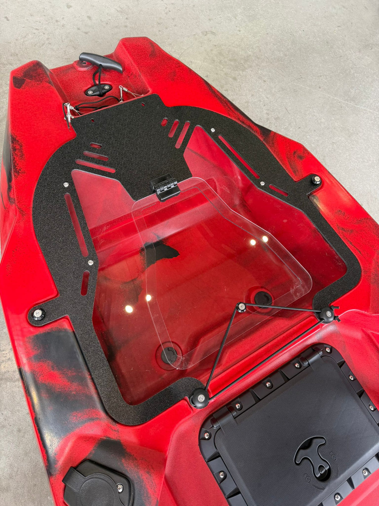 Cover trasparente per vasca del vivo Triken 330 S live