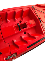 Kayak smontabile Split 2 Fishing Big Mama Kayak con 2 ruote, 2 gavone, 2 seggiolini, 2 pagaie, 2 portacanne + Garmin VIVID 5 cv