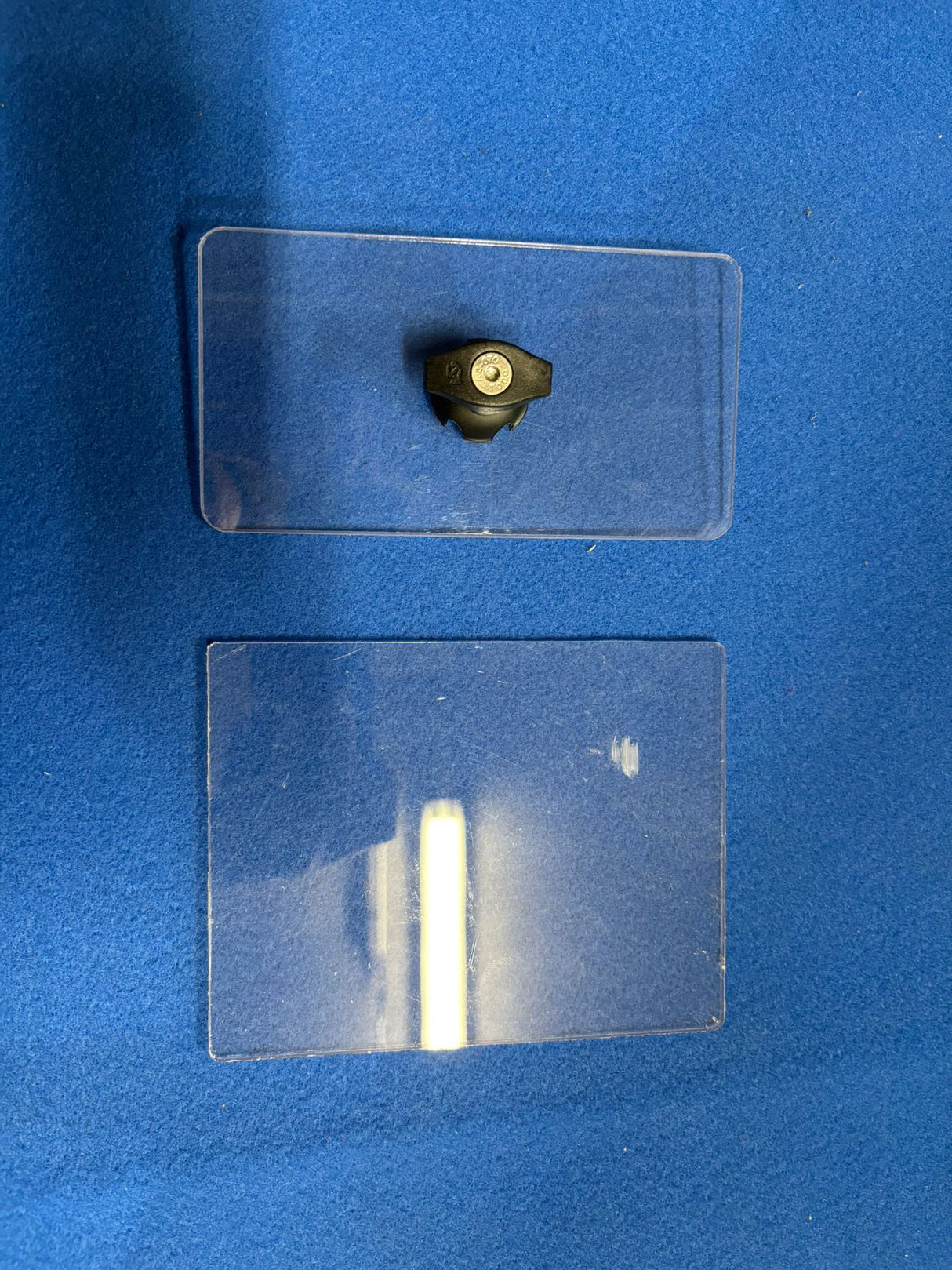 coperchio copri batteria per Triken 330, completo di elastico blocco laterale e maniglietta + COPERCHIO INFERIORE VANO SONDA