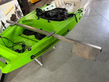 Staffa di montaggio laterale per motori kayak inox - supporto motore laterale tubo quadro