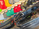Kayak a pedali a pedali Triken 380  - Canoa monoposto fishing 4 portacanne, 2 gavoni, timone, sistema a pedali, sedile rialzato - Big Mama Kayak