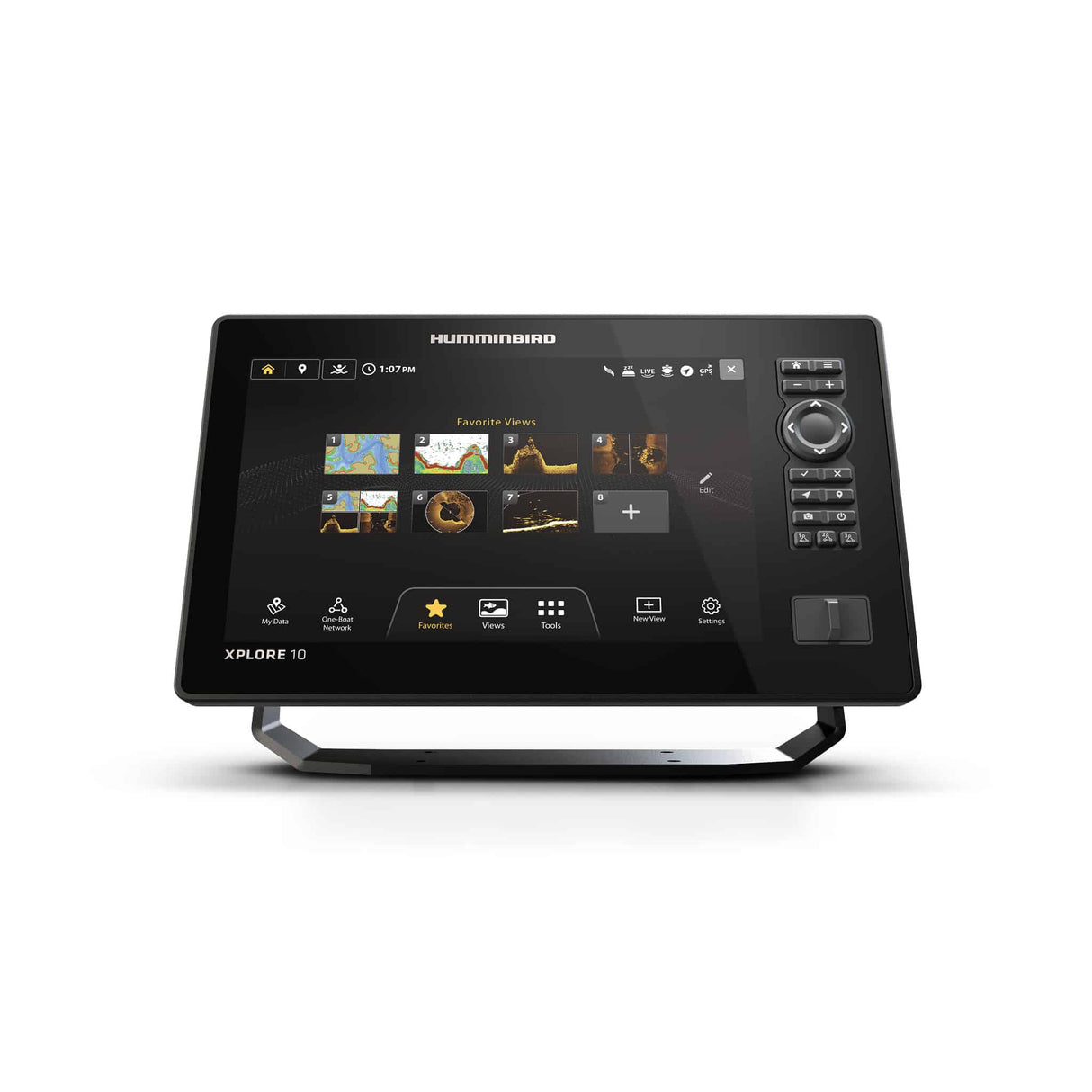 ECOSCANDAGLIO XPLORE 10 CHIRP CMSI+GPS Hunninbird Cod. JH-X10-010 con Trasduttore - Display  10″