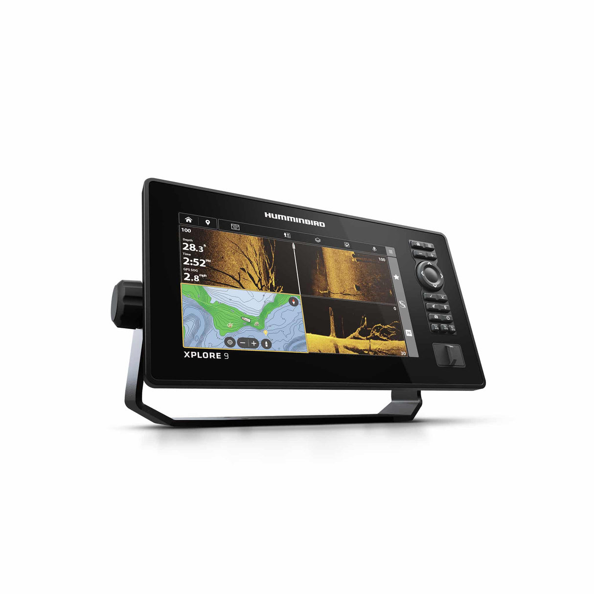 ECOSCANDAGLIO XPLORE 9 CHIRP CMSI+ GPS HUMMINBIRD Cod. JH-X9-000 DISPLAY 9" con Trasduttore