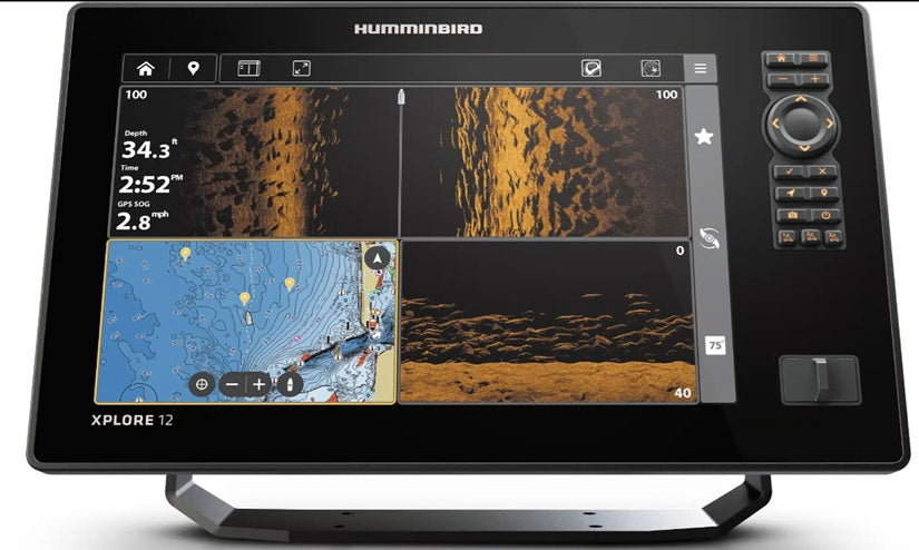 ECOSCANDAGLIO HUMMINBIRD XPLORE 12 CMSI+ COD.JH-X12-020