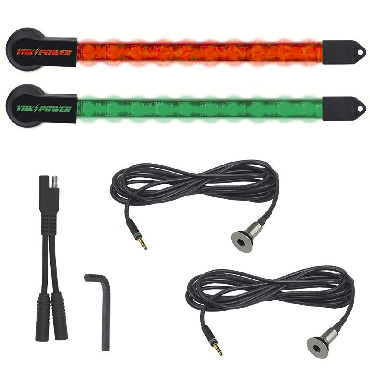 YAK POWER YP-LEDK-RG210 – Kit Illuminazione LED Bicolore 2 Pezzi