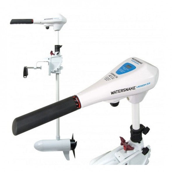 motore per kayak Watersnake VENOM SXW Bianco 44/36 12V 44lb gambo 91cm