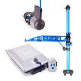 Motore elettrico per kayak Bixpy K1 Outboard Kit con batteria PP-378 Wh v4 + Adattatore alluminio Power Pole