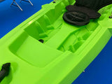 Kayak biposto Mojito FISHING Big Mama Kayak canoa con 2 + 1 Posti 380 Cm + 2 Pagaie + 2 seggiolini + 2 Gavoni + 2 ruote integrate + 4 portacanne (FULL PACK)