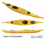 Rainbow Oasis 4.30 Expedition - Kayak 1 Posto 430 Cm + Gavoni + Schienale + Sedile