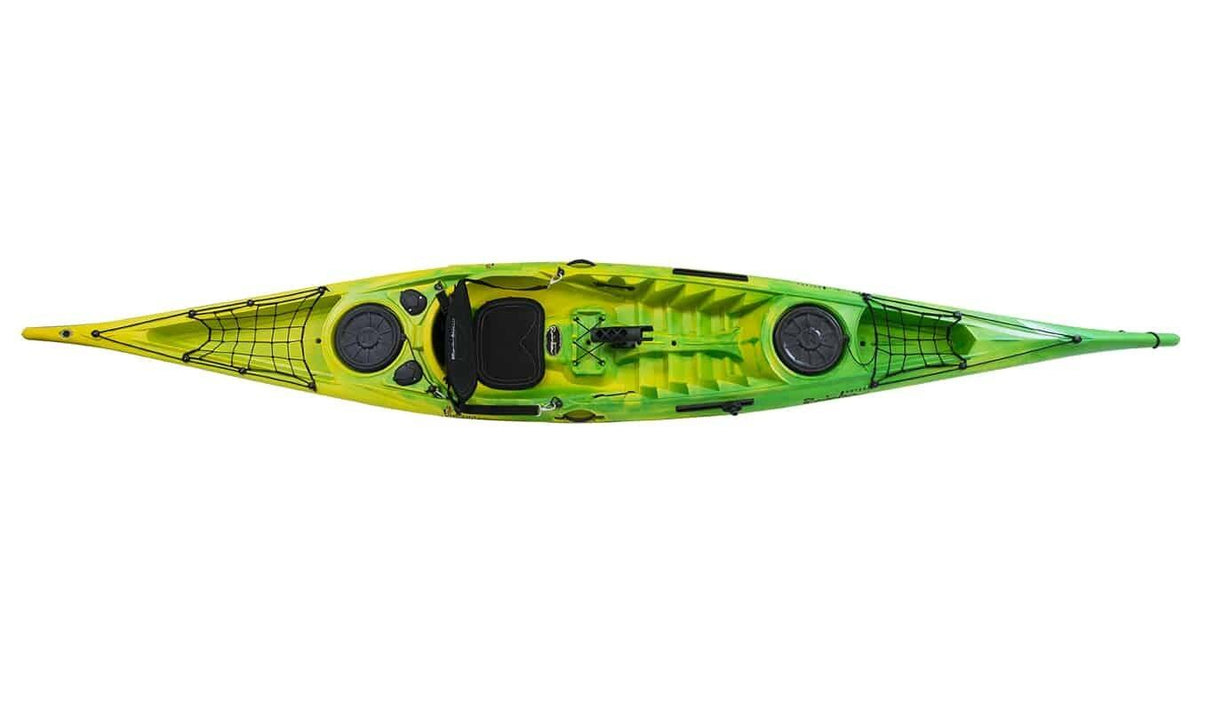 Rainbow Vulcano 4.60 Expedition Fishing - Canoa Sit On Top 460 Cm + 2 Portacanne + 2 Gavoni + Schienale