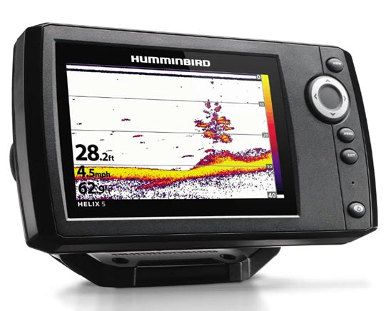 Ecoscandaglio Humminbird Helix 5 SONAR G2 include trasduttore da poppa Dual Beam (no gps) cod.JH-H5S-G2