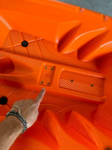 Canoa 1 posto GIL 2.0 BIG MAMA KAYAK - kayak monoposto da 254 cm + seggiolino + pagaia