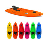 Kayak monoposto jolly big mama kayak - canoa da 260 cm + 1 gavone + 1 seggiolino (pack 2)(made in italy)