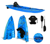 Kayak divisibile modello Split 1 Big Mama Kayak, canoa modulare, si monta in 30 secondi ( azzurro )