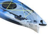 Canoa 1 posto singolo acquaprima limited edition Big Mama Kayak, monoposto 310 cm + 2 gavone + 1 pagaia in omaggio (pack 1) - snake blu