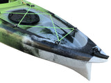 Canoa 1 posto singolo acquaprima limited edition Big Mama Kayak, monoposto 310 cm + 2 gavone + 1 pagaia + 1 seggiolino (full pack) - snake green