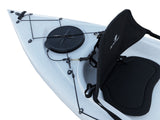 Kayak monoposto Privat 2.0 Big Mama Kayak canoa da 295 cm + 2 gavoni + 1 seggiolino (PACK 2) - GIALLO