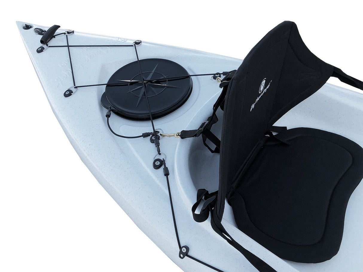 Canoa 1 posto Privat 2.0 Fishing Big Mama Kayak monoposto da pesca 295 cm + 2 gavoni + 3 portacanne + 1 pagaia + 1 seggiolino(FULL PACK) - verde