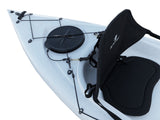 Canoa 1 posto Privat 2.0 Fishing Big Mama Kayak monoposto da pesca 295 cm + 2 gavoni + 3 portacanne + 1 pagaia + 1 seggiolino(FULL PACK) - verde