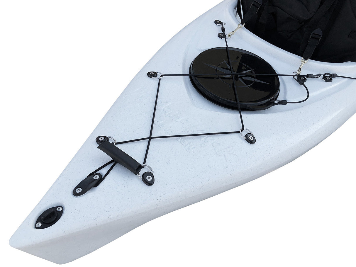 Canoa 1 posto Privat 2.0 Fishing Big Mama Kayak monoposto da pesca 295 cm + 2 gavoni + 3 portacanne + 1 pagaia + 1 seggiolino(FULL PACK) - verde