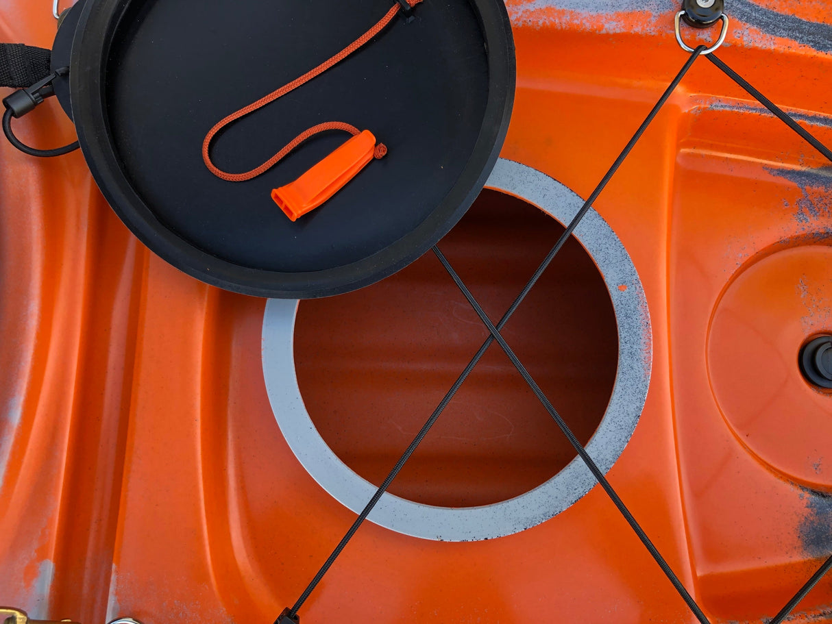 Canoa monoposto acquaprima limited edition Big Mama Kayak 310 cm + 2 gavone + 1 pagaia in omaggio (pack 1) NO sedile - snake arancione