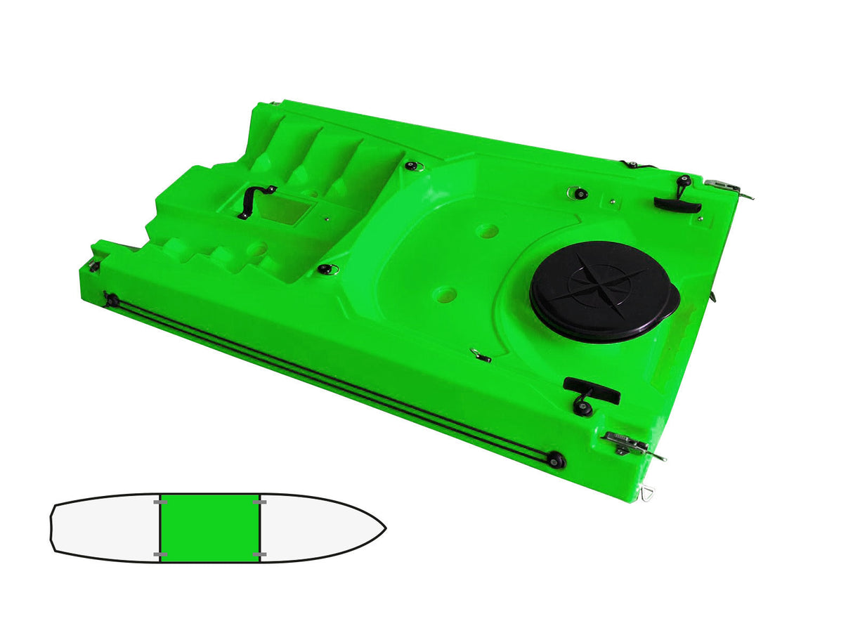 modulo centrale per kayak Split Big Mama Kayak colore ( arancio)